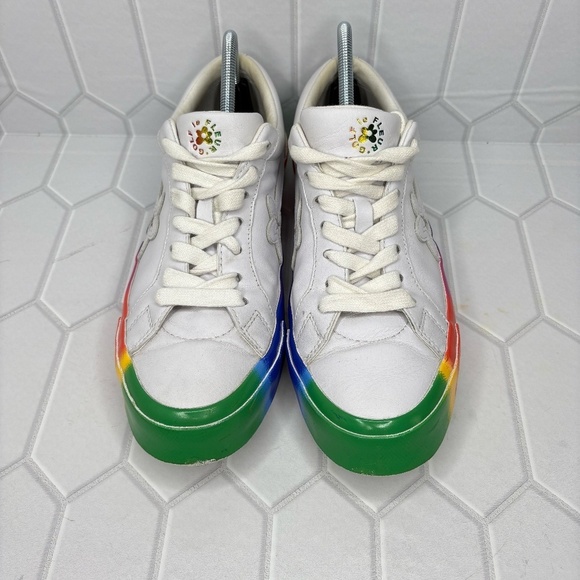 Converse All Star Men's Golf Le Fleur x One Star Ox Rainbow Size 10 - Picture 2 of 11